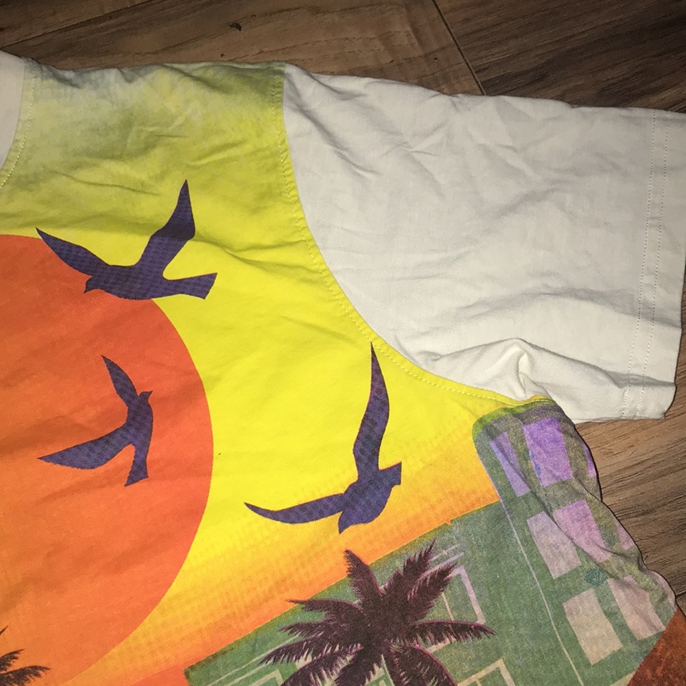 Kappa colorful tropical short sleeves tshirt size XL - Picture 5 of 14